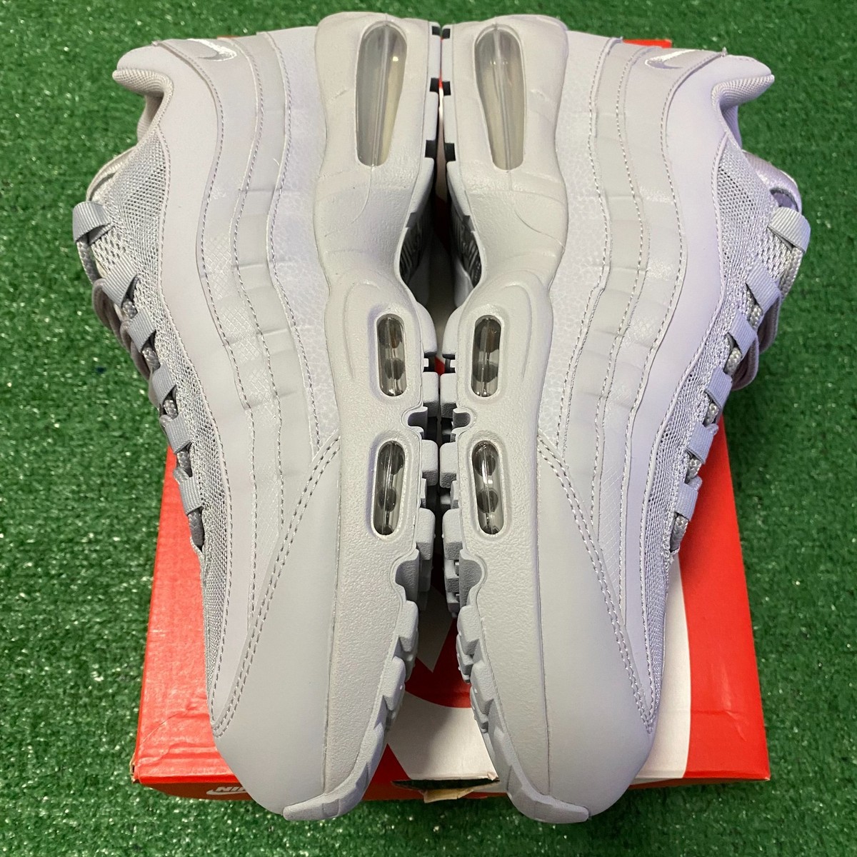 Size 12 - Nike Air Max 95 OG Big Bubble Wolf Grey HM8755-002 NEW