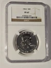 1963 Franklin Proof Half Dollar PF 67 NGC