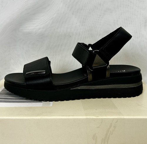 New Anne Klein Women's Essence Strappy Sandals / Black / Sz 6 - Picture 3 of 12