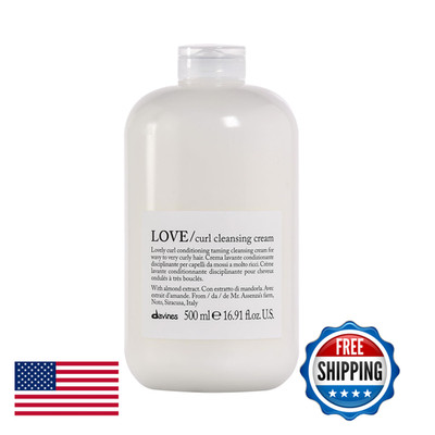 Davines Love Curl Cleansing Cream 2-In-1 Conditioning Shampoo Co-Wash For Wavy