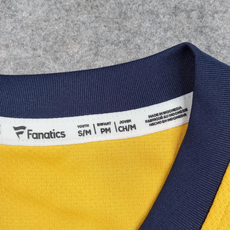 Camiseta Nashville Predators Juvenil S/M Amarilla Marina NHL Equipo de Hockey PK Subban 76 Foto 3 de 4