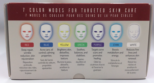 LED Light Therapy Face Mask 7 Color Skin Care Facial Skin Rejuvenation Brand New - Picture 5 of 5