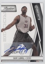2010-11 Prestige Rookie Bonus Shots Black Auto 28/99 Gani Lawal #196 Auto t8i
