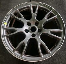 Tesla Model S 2021 95279 aluminum OEM wheel rim 19 x 10.5 Rear Dark Silver USED