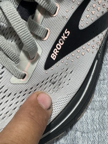 Brooks Shoes Womens 8 B Adrenaline GTS 22 Running Sneakers Gray Mesh 1203531B035 - Afbeelding 11 van 11