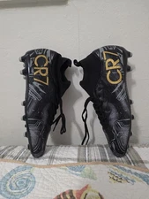 Brand New CR7 Soccer Cleats  43cm / 10 US Black/Gold