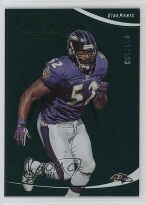 2023 Panini Prestige Xtra Points Green /199 Ray Lewis #28 HOF 1f3
