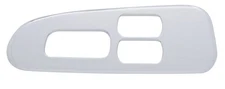Chrome Plastic Window Switch Panel  (3 Cutout) For 2006-2019 Peterbilt -Driver