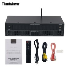 220V EQ8000 Green LED EQ Equalizer Bluetooth5.4 Digital Audio Decoder Processor