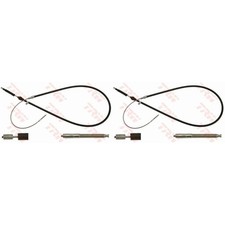 2x TRW Handbremsseil Seilzug Feststellbremse für VW Golf III 1H1 1.6 1.8 1E7