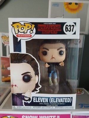 Funko Pop Eleven Elevated #637 Stranger Things Vinyl Figur NICHT NEUWERTIG