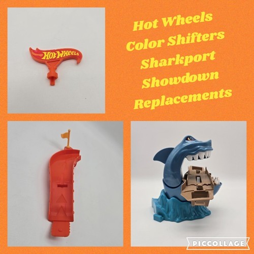 Hot Wheels Color Shifters Sharkport Showdown Track Set Replacement Parts *U PICK
