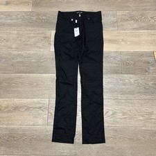 Anatomie NWT Skyler Travel Pant Black Shiney Snake Skin Print Pants Medium