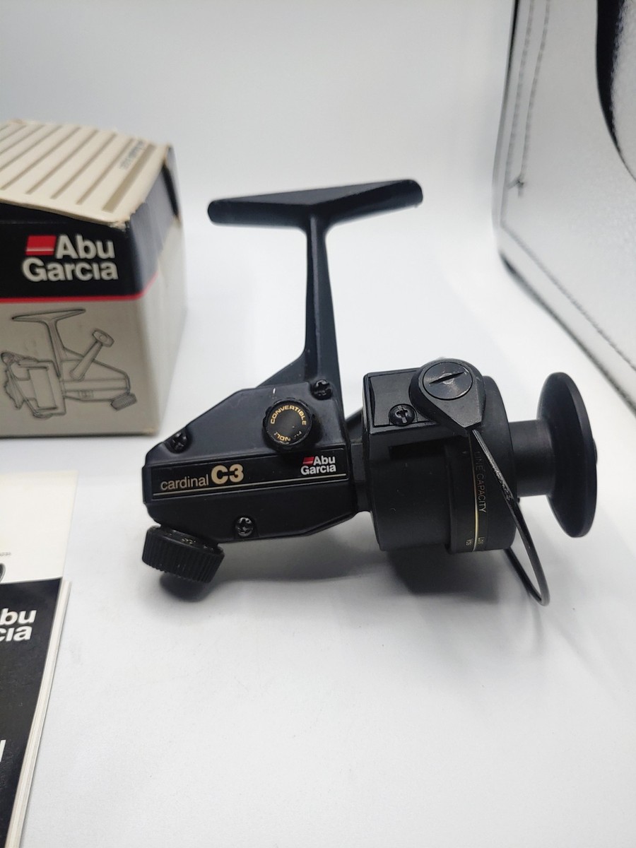 abu garcia Cardinal　c3 VINTAGE ABU GARCIA CARDINAL C3 SPINNING REEL with box
