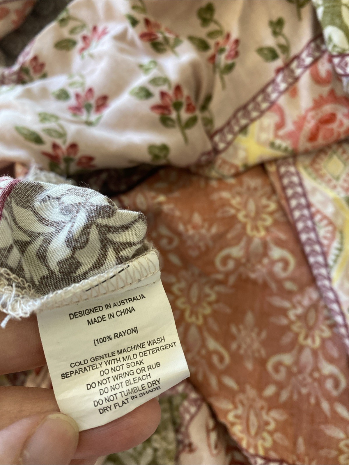 Abel The Label  Medium Patchwork Dress Asymmetric… - image 7