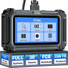 XTOOL D6S OBD2 Scanner Diagnostic Tool, 2025 Car Scanner with 30 Resets, All Sy
