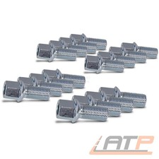 16x RADBOLZEN KUGELBUND M14x1,5x27 FÜR SKODA FABIA KAMIQ OCTAVIA ROOMSTER SCALA