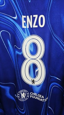 2024/25 Nike Chelsea FC #8 ENZO UEFA Conference Cup Winner Jersey