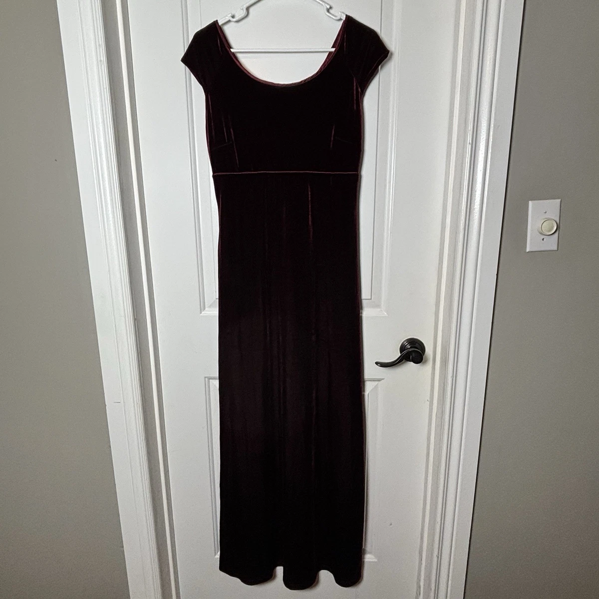 Empire Waist Velvet Vintage Dresses for Women for sale | eBay