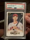 SHOHEI OHTANI 2018 TOPPS GALLERY #116 / ROOKIE RC / PSA 9 / L A ANGELS / DODGERS
