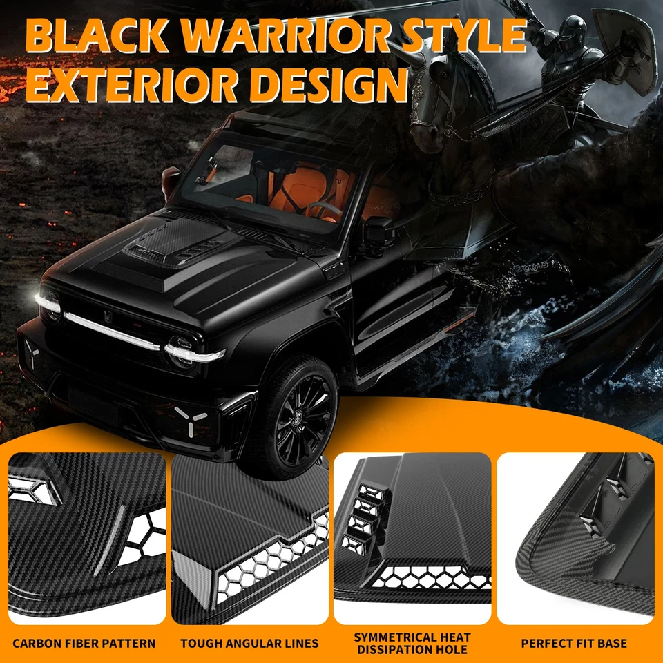 Cubierta de ventilación de campana de admisión de aire de flujo delantero de carbono para Lexus IS350 IS300 IS250 Foto 4 de 4