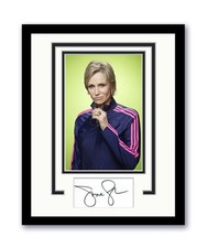 Glee Sue Sylvester Jane Lynch Autographed Signed 11x14 Framed Photo ACOA