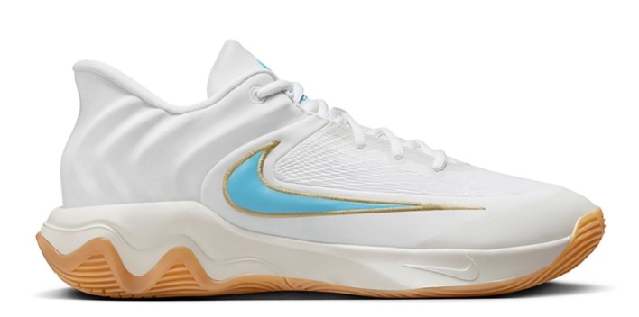 White/aquarius Blue Size 14