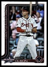 Matt Olson 2025 Topps Update #ASG-49 Braves Insert ? SEE SCAN! FREE SHIPPING