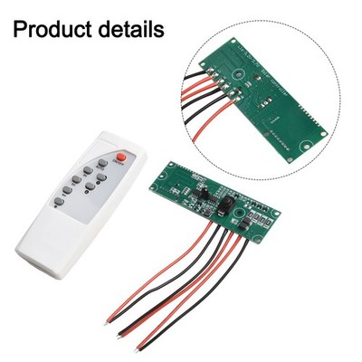 Wireless Remote Ready Solar Light Board 3,2V 3,7V mit Mikrowellensensor