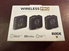 New Rode Wireless PRO Compact Wireless Microphone System - SEALED