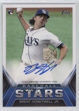 2021 Topps Update Baseball Stars Auto Brent Honeywell Jr #BSA-BHO Auto 0c2