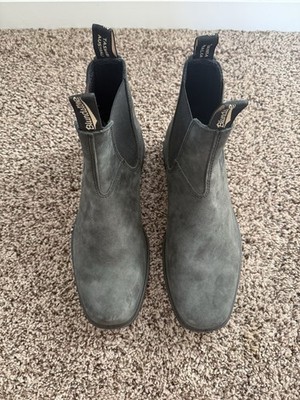 Blundstone #1308 Dress Chelsea boots in Rustic Black Size 9.5 Mens