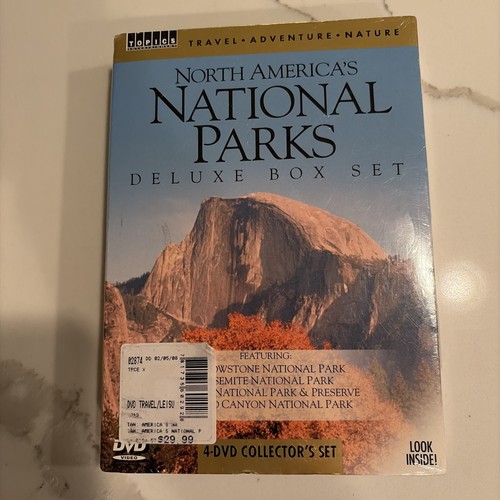 Travel Adventure Nature North America’s National Parks Deluxe Set (4 DVDs, 2008) - 第 1/5 張圖片