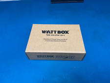 New WattBox WB-150-IPW-1B-2 Wi-Fi Smart 2-Outlets IP Power Strip