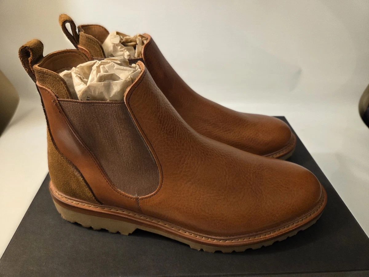 Allen Edmonds Men\'s Discovery Boots Brown Suede Leather Zip Up Size 10.5D NEW Allen Edmonds Boots for Men for Sale - Shop New & Used Men main image 3