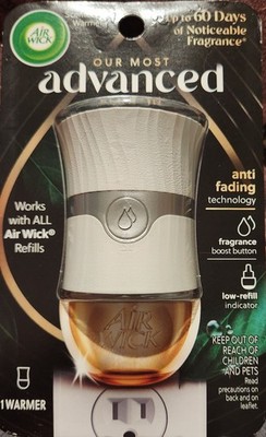 Air Wick ADVANCED Plug In Scented Oil Air Freshener Warmer with Fragrance Boost