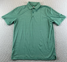 Callaway Opti  Dri Men  s Green Medium Polo Golf Shirt Short Sleeve