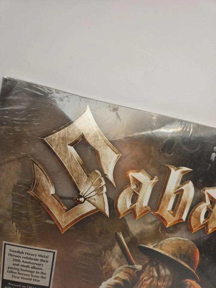 SABATON Великая война FYE Limited (500) Оранжевый/Черный БРЫЗГИ ВИНИЛ Новый - Изображение 2 из 4