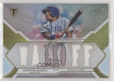 2018 Topps Triple Threads Relics Silver 18/27 Addison Russell #TTR-ARU2 hg6