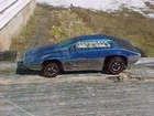 Vintage 1970 Hotwheels Redline Blue Side Kick