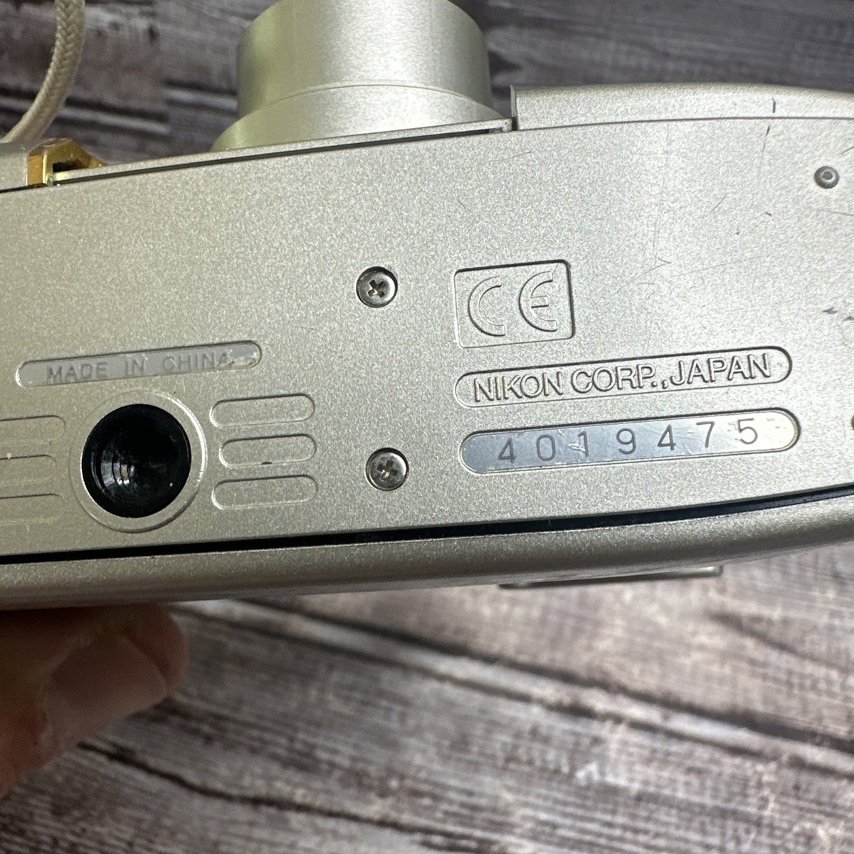 Nikon Lite Touch Zoom 140 ED AF Point & Shoot Camera For Parts