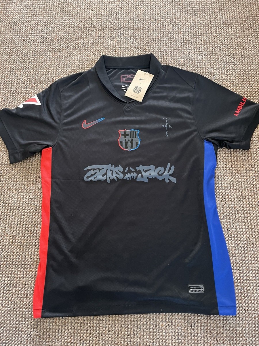 Barcelona Away Travis Scott Jersey | eBay UK
