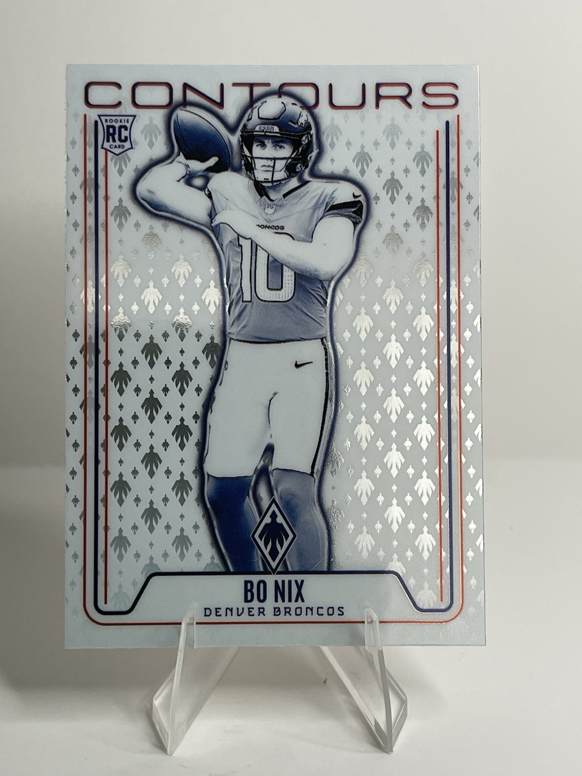 2024 Panini Phoenix - Contours Bo Nix #CON-BNX (RC)