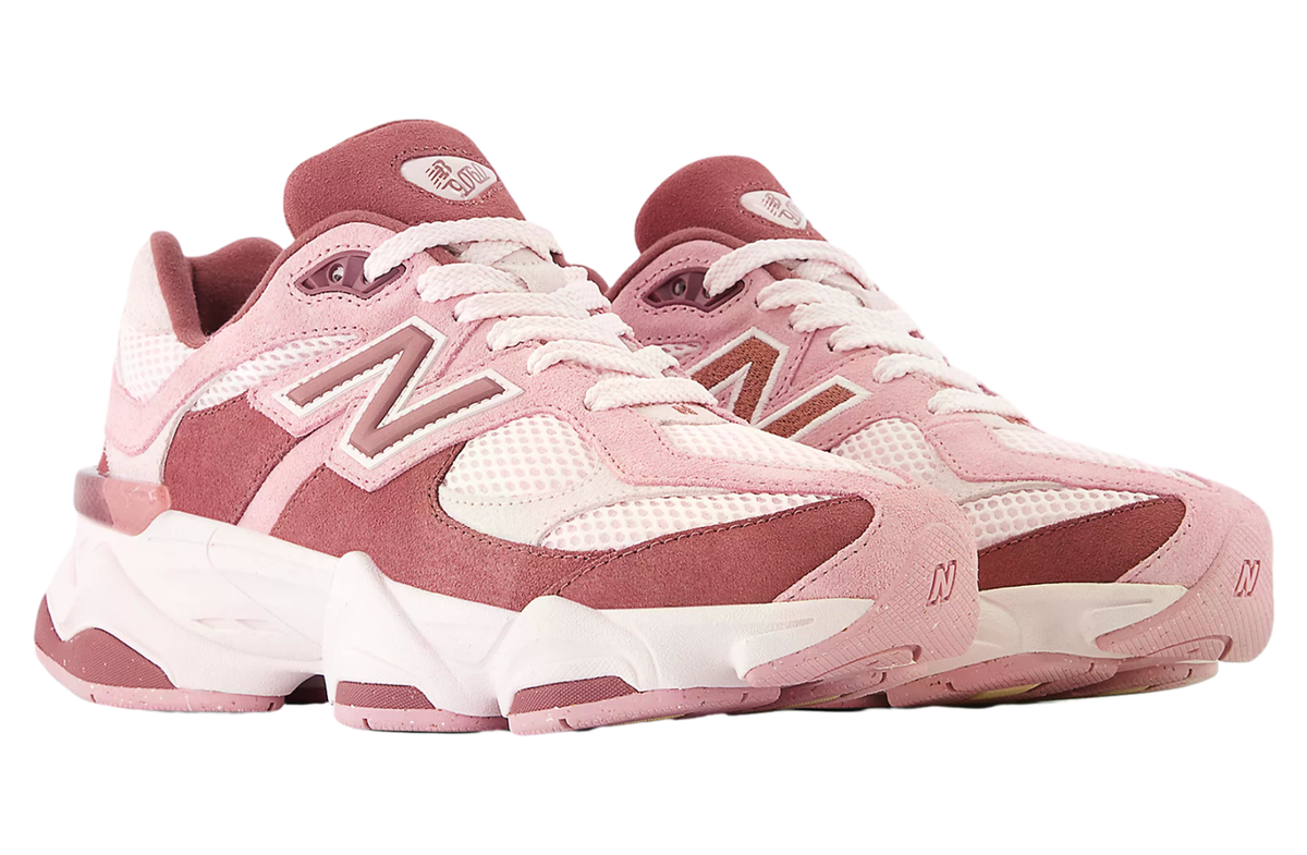 New Balance 9060 Pink Granite Burgundy GS & Women's Sports Sneaker