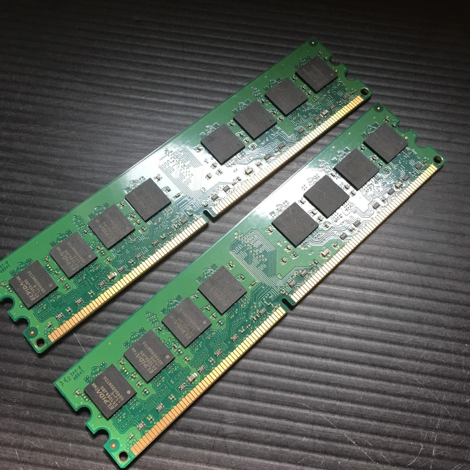 2PCS Kingston KVR1066D2N7K2/2G BSME1650964 PC Memory - Image 4 of 4