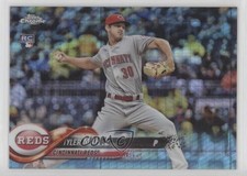 2018 Topps Chrome Prism Refractor Tyler Mahle #12 6u5