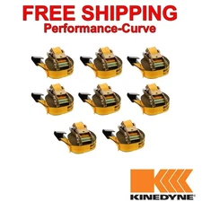 Kinedyne 2" x 30' Flat Hook Wide Handle Ratchet Strap (8 Pack) - 513020
