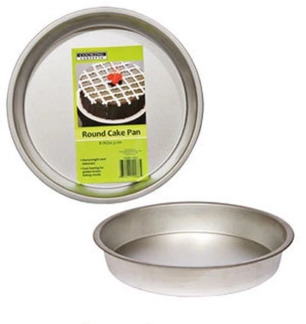 2-Piece Twin Pack Round Cake Pan, 8-Inch (USA SELLER) FREE SHIPPING - Image 4 of 4