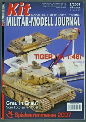 Kit Militar-Modell Journal Magazine March - April 2007  Pre Owned!