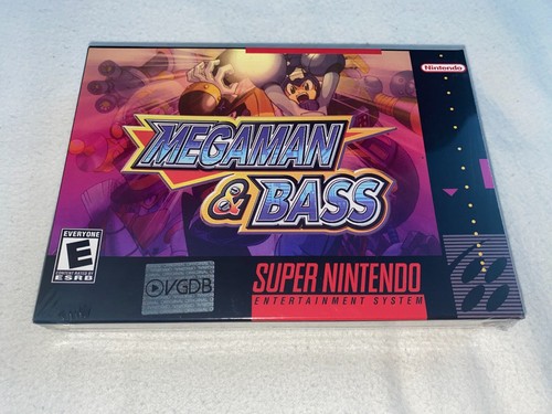 Mega Man & Bass VGDB Edition Megaman Super Nintendo SNES NEW Sealed RARE! NM! - Picture 6 of 11